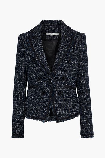 VERONICA BEARD Cooke Dickey Blazer aus Metallic-Tweed