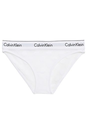 CALVIN KLEIN Polka-dot stretch-tulle mid-rise briefs
