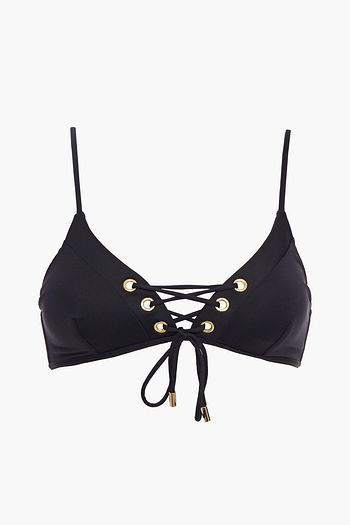 MELISSA ODABASH Marrakech lace-up bikini top