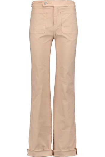 SEE BY CHLOÉ Cotton-blend bootcut pants