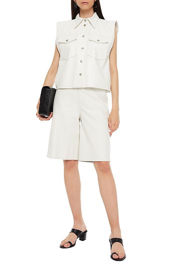 MM6 MAISON MARGIELA Weste aus Leder