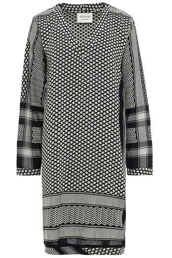 CECILIE COPENHAGEN 1V cotton-jacquard mini dress