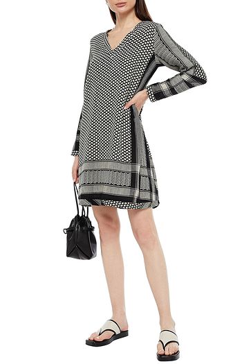 CECILIE COPENHAGEN 1V cotton-jacquard mini dress