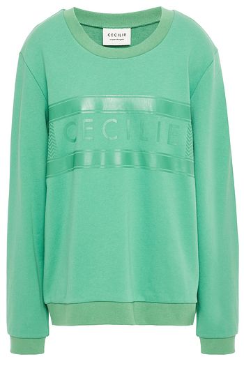 CECILIE COPENHAGEN Manila printed French cotton-terry sweatshirt