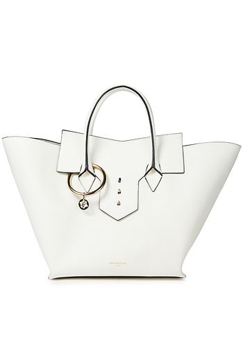 SARA BATTAGLIA Toujours pebbled-leather tote