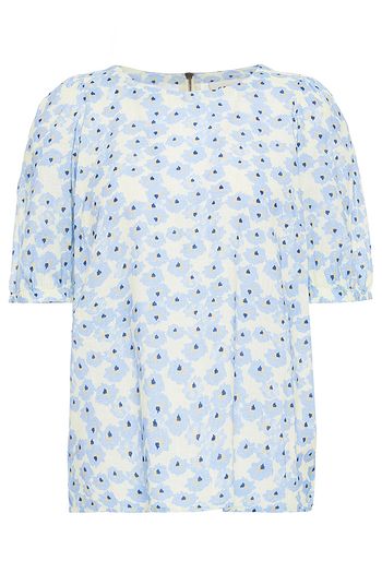 CECILIE COPENHAGEN Erna floral-print cotton-gauze top