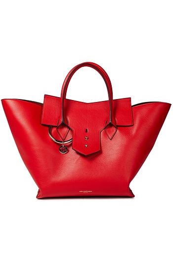 SARA BATTAGLIA Toujours textured-leather tote