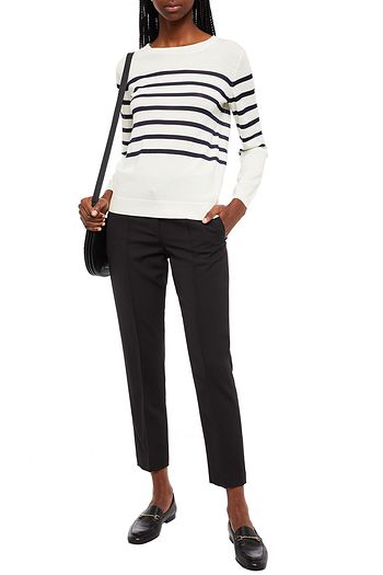 A.P.C. Cropped woven slim-leg pants