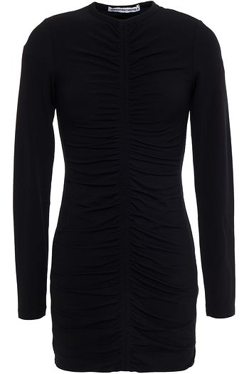 ALEXANDERWANG.T Ruched jersey mini dress