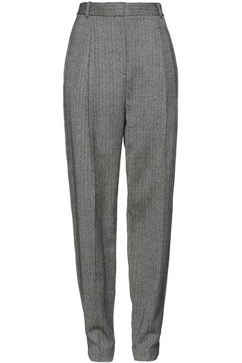 TIBI Herringbone wool tapered pants