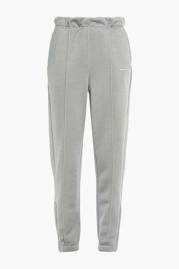 ALEXANDERWANG.T French cotton-blend terry track pants