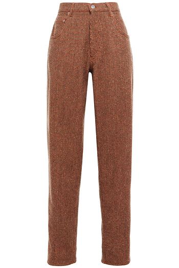 MIU MIU Wool-blend tapered pants