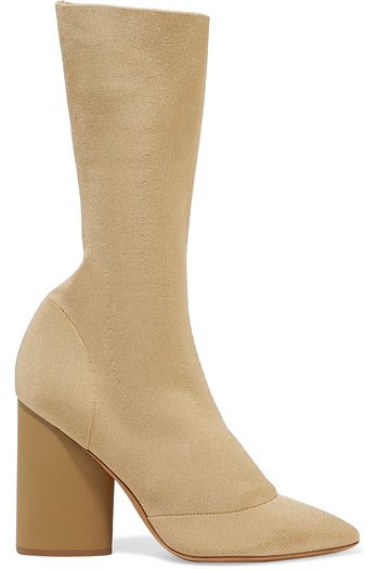 YEEZY Stretch-knit sock boots