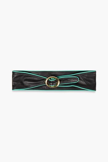 DIANE VON FURSTENBERG Zilla leather belt