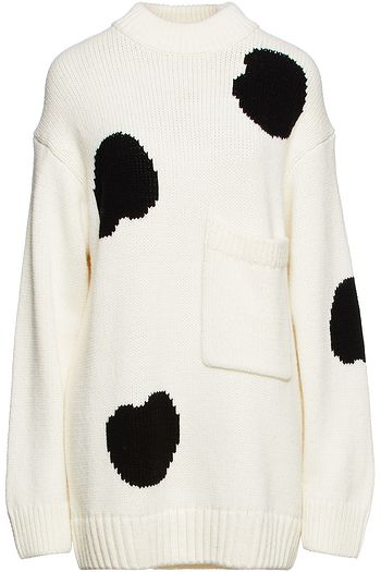 TIBI Intarsia wool-blend sweater