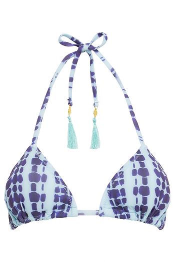 CECILIE COPENHAGEN Fenja printed triangle bikini top