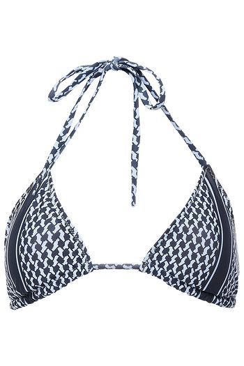 CECILIE COPENHAGEN April printed triangle bikini top