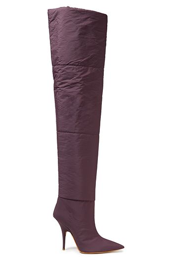 YEEZY Shell thigh boots