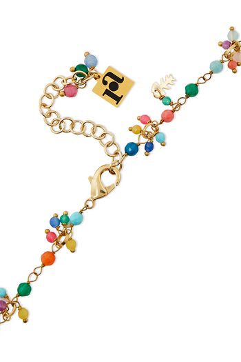 ROSANTICA Arsella gold-tone, quartz and bead necklace