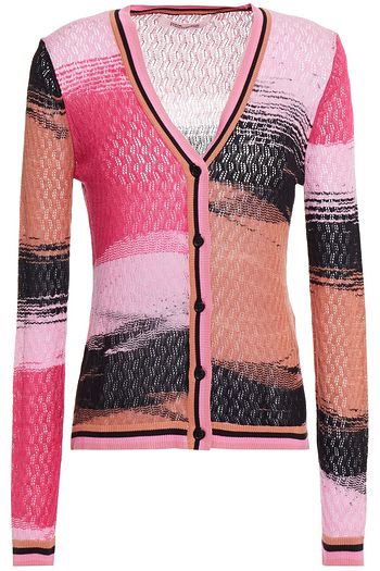 DIANE VON FURSTENBERG Manon crochet-knit cardigan