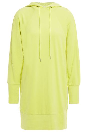 WALTER BAKER Maisie fleece hooded mini dress