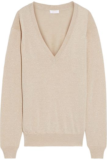 SEE BY CHLOÉ Metallic wool-blend sweater