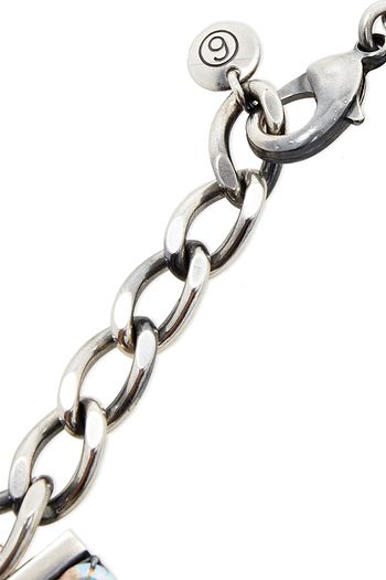 MM6 MAISON MARGIELA Silver-tone crystal bracelet