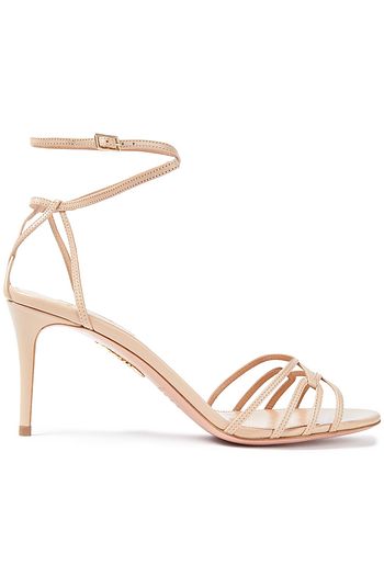 AQUAZZURA Very First Kiss 75 Sandalen aus Leder