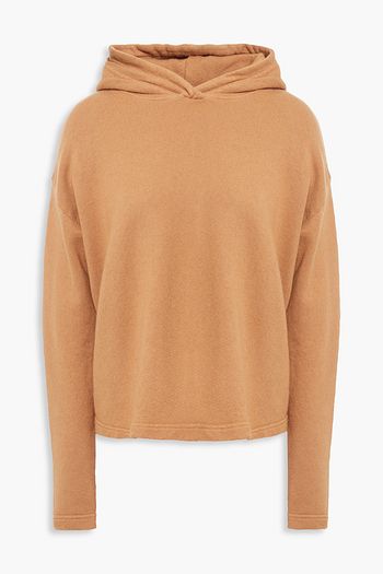 ENZA COSTA French cotton-blend terry hoodie