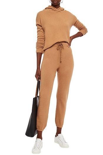 ENZA COSTA French cotton-blend terry hoodie