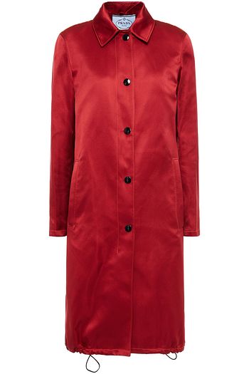 PRADA Silk-satin coat