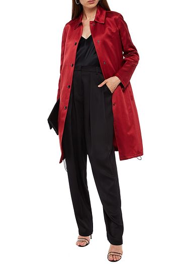 PRADA Silk-satin coat
