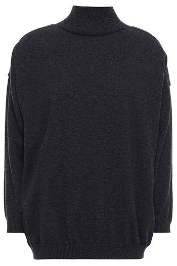 GENTRYPORTOFINO Sequin-embellished wool and cashmere-blend turtleneck sweater