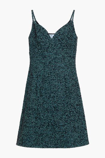 PRADA Kleid aus Tweed aus einer Wollmischung