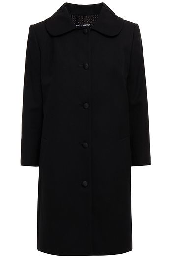 DOLCE & GABBANA Mantel aus Baumwoll-Piqué