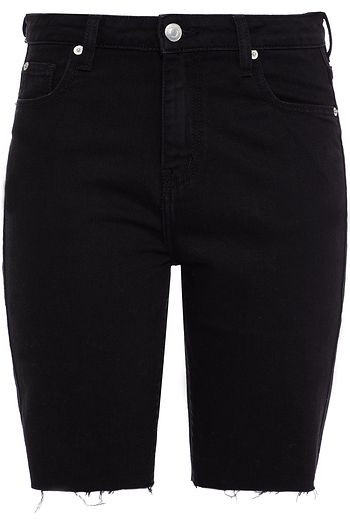 IRO Distressed denim shorts