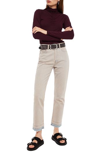IRO Goma high-rise straight-leg jeans
