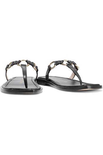 STUART WEITZMAN Lalita ring-embellished leather sandals