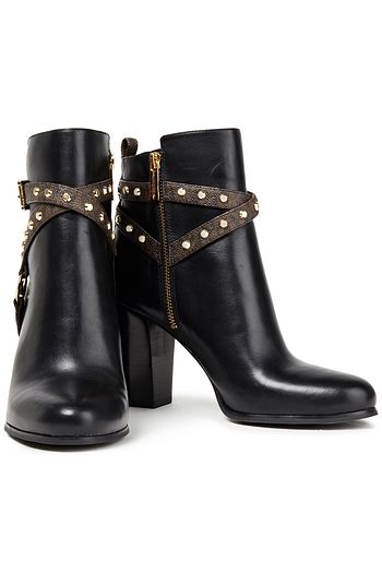 MICHAEL MICHAEL KORS Preston 装飾付き レザー アンクルブーツ
