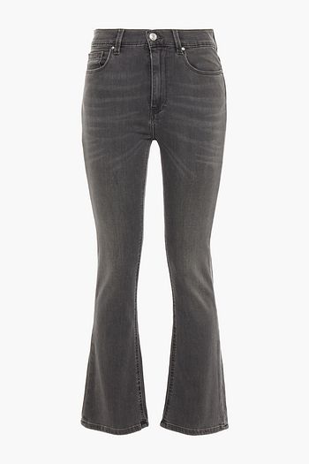 IRO High-rise kick-flare jeans