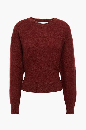 IRO Melierter Pullover aus einer Merinowoll-Yakwoll-Baumwollmischung
