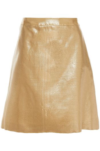 MIU MIU Lamé mini skirt
