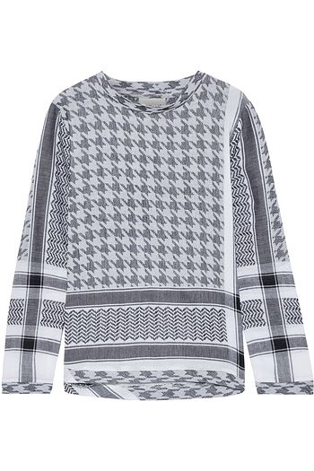 CECILIE COPENHAGEN O cotton-jacquard top