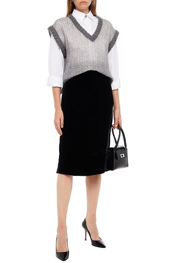 PRADA Velvet skirt