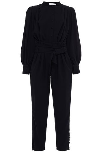 IRO Serina cropped crepe jumpsuit