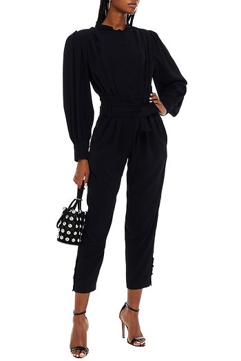 IRO Serina cropped crepe jumpsuit