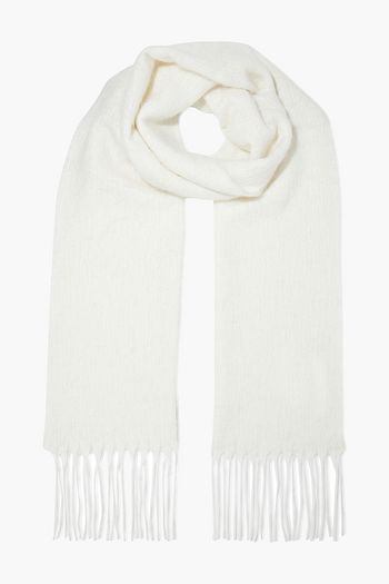 IRO Josi fringed wool-blend scarf