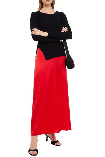 PRADA Maxirock aus Satin