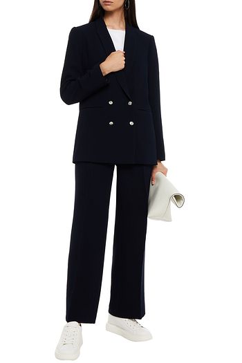 CLAUDIE PIERLOT Double-breasted crepe blazer