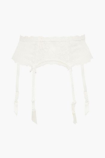 LISE CHARMEL Embellished lace suspender belt